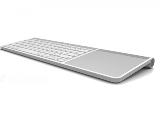 Henge Docks Clique - dock pro Apple Magic Trackpad a bezdrátovou klávesnici