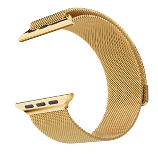 HOCO Milanese, řemínek pro Apple Watch 38mm, zlatá ocel