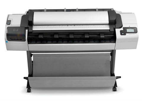 HP DesignJet T2300 eMFP, 44'', bar. inkoustová multifunkce, 2 role (+sada mat.)