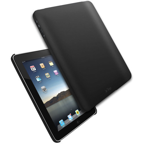 ifrogz Luxe Lean, plastové pouzdro pro iPad 1G, černé