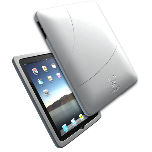 ifrogz Wrapz, silikonové pouzdro pro iPad 1G, bílé