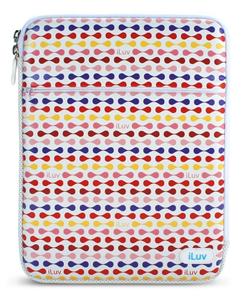 iLuv Festival Apple iPad Sleeve - červená (pro iPad 2, 3 a 4)