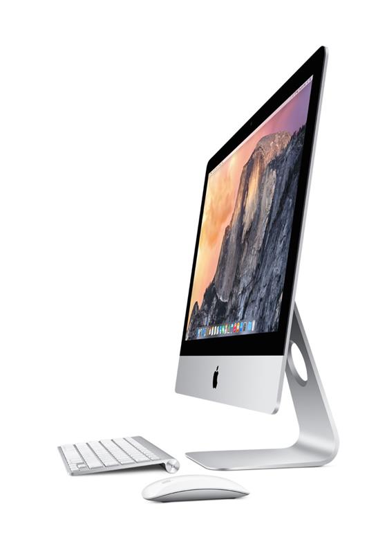 iMac 21.5" dual-core i5 1.4GHz/8GB/500GB/Intel HD5000/OS X - bezdrátová klávesnice CZ