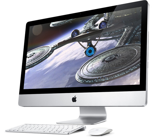 iMac 27" 2.66 GHz Core i5 (4 jádra)/4 GB/1 TB/SD/ATI HD 4850 - USB kl. (CZ) DEMO