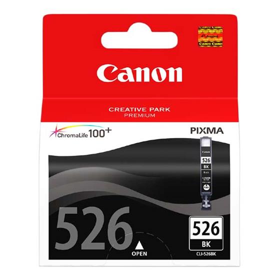 Ink. cartridge Canon Pixma MG5150, MG5250, MG5350, MG6250, MG8150, CLI-526BK, černá, 9 ml