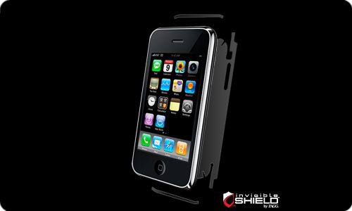 Invisible shield, folie na iPhone 3G a 3GS - zadní část