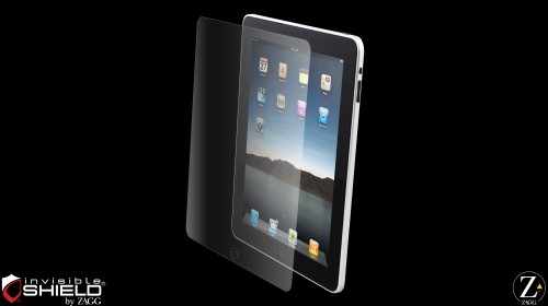 Invisible shield, folie pro iPad na display
