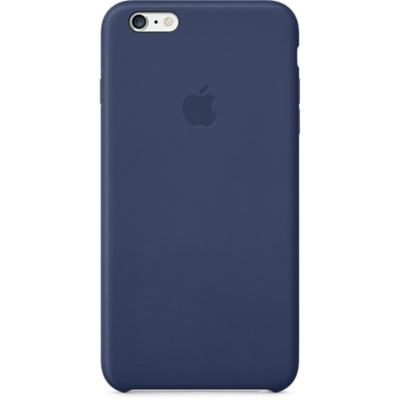 iPhone 6 Plus Leather Case - tmavě modré kožené pouzdro