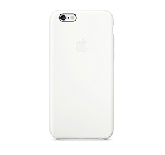 iPhone 6 Plus Silicone Case - bílé silikonové pouzdro