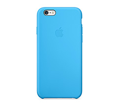 iPhone 6 Plus Silicone Case - modré silikonové pouzdro