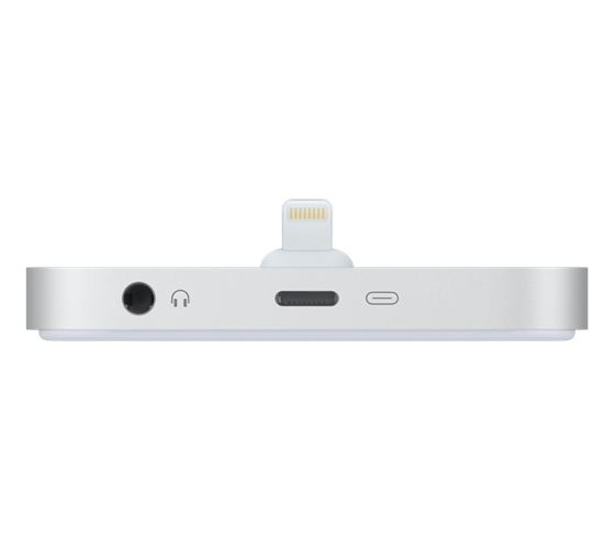 iPhone Lightning Dock - stříbrný