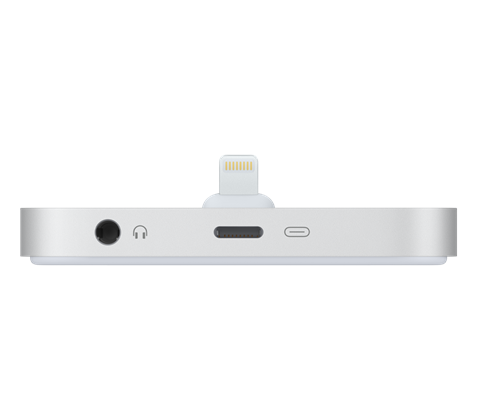iPhone Lightning Dock - stříbrný