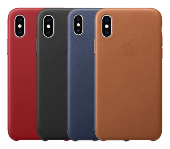 iPhone XS Leather Case - různé barvy