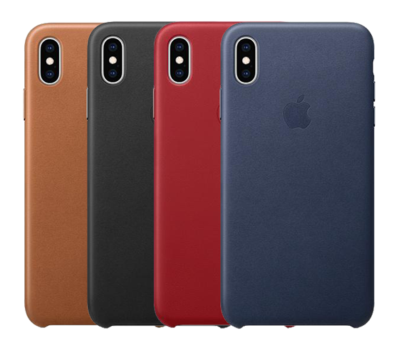 iPhone XS Max Leather Case - různé barvy