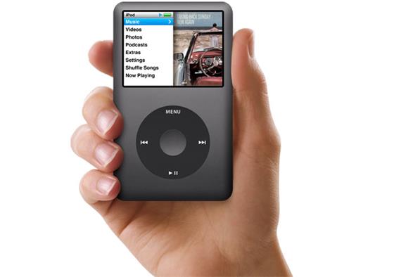 iPod classic 160GB černý