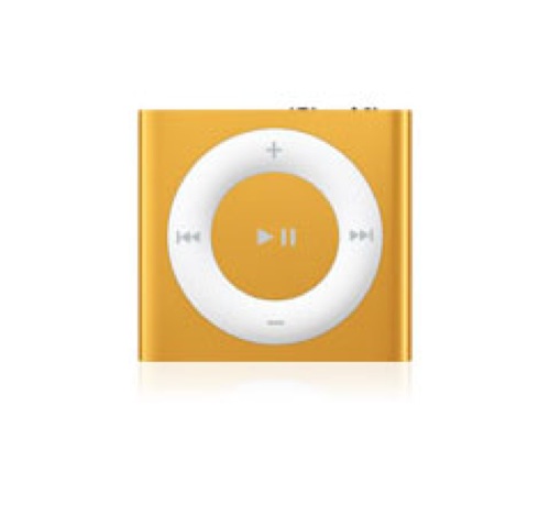 iPod shuffle 4G 2GB, oranžový