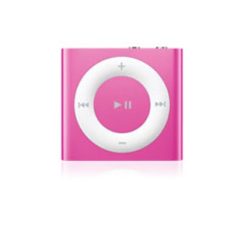 iPod shuffle 4G 2GB, růžový