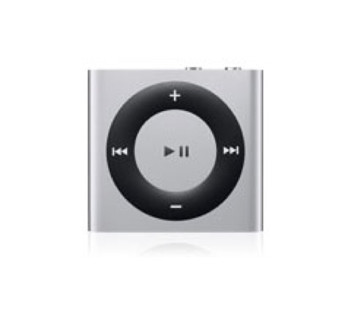 iPod shuffle 4G 2GB, stříbrný