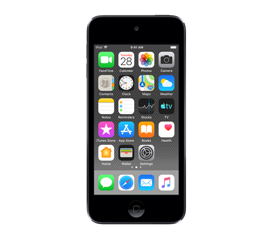iPod touch 256GB, vesmírně šedý