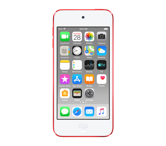 iPod touch 32GB, červený