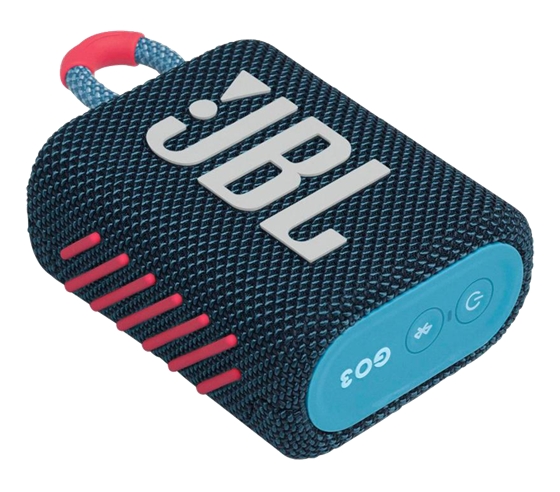 JBL GO 3 - modro-korálový