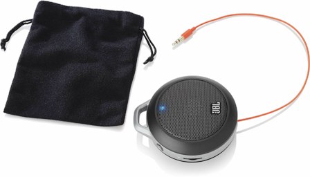 JBL OnTour Micro II Black - ultra-přenosný reproduktor s basovým portem
