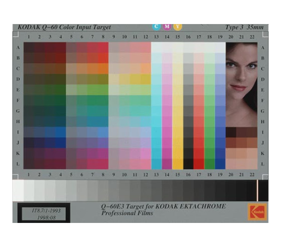 Kodak IT8 calibration target 10x15 cm DTPobchod