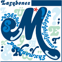 Lazybones OpenType Mac/Win CE