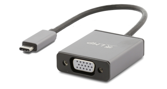 LMP USB-C na VGA adaptér, vesmírně šedý
