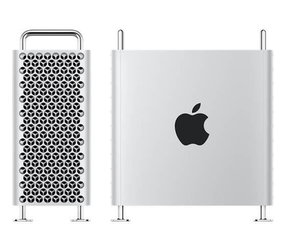 Mac Pro 3.5GHz 8-Core Intel Xeon W (2019), kolečka