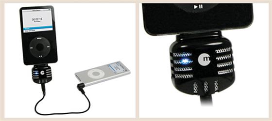 Macally iVoice IIII - mikrofon pro iPod classic/nano a další