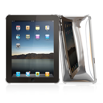 Macally Metro Chrom - lesklý ochranný kryt pro iPad