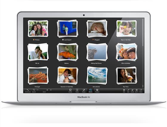 MacBook Air 13" 2.13 GHz C2D/4 GB/256 GB FS/GF 320M/CZ klávesnice