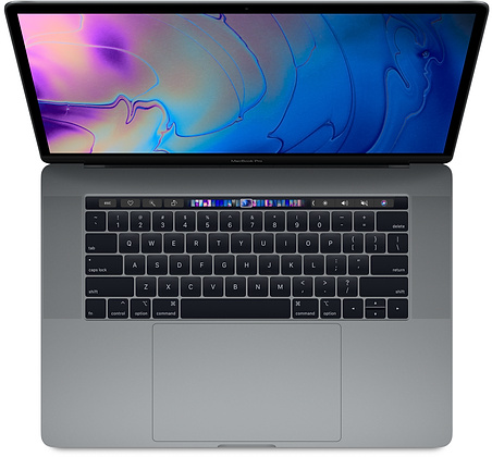 MacBook Pro 15" s Touch Bar (2018)/i7 2.2GHz/16GB/256GB/Radeon Pro 555X/macOS/vesmírně šedý - CZ klávesnice