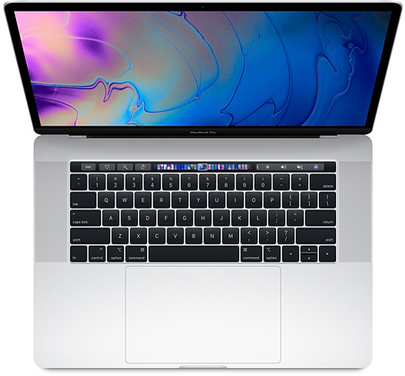 MacBook Pro 15" s Touch Bar/i9 2.3GHz CZ (2019), stříbrný