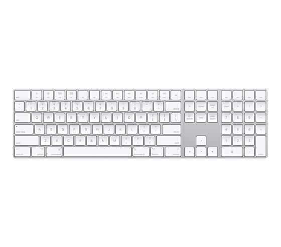 Magic Keyboard s číselnou klávesnicí