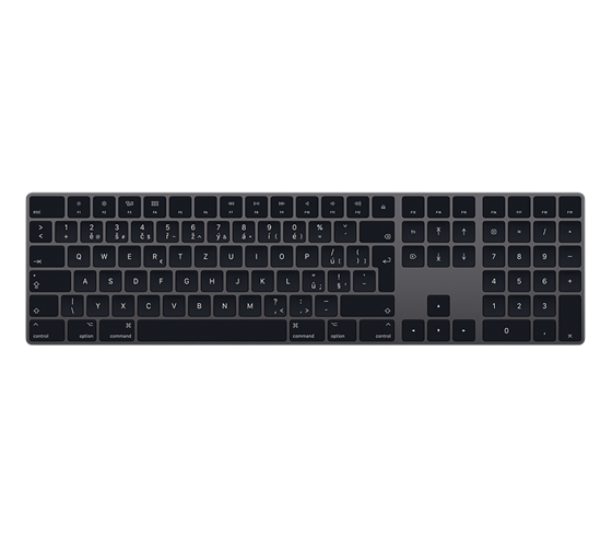Magic Keyboard s číselnou klávesnicí