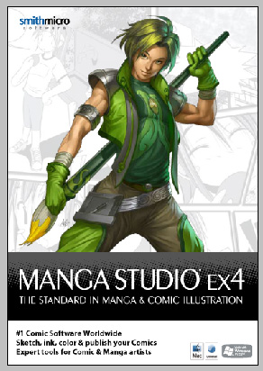 Manga Studio 4 EX Mac / Win ESD/Download only
