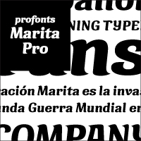 Marita Pro OpenType Mac/Win CE