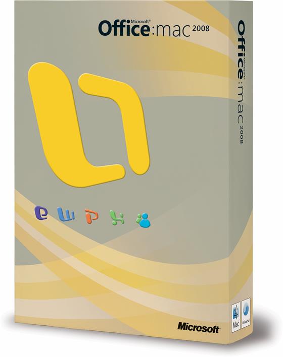 Microsoft Office 2008 Mac CD Pack (pouze k licencím)