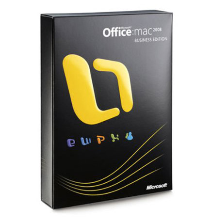 Microsoft Office 2008 Mac vč. českých doplňků - s počítačem + free upgrade na verzi 2011
