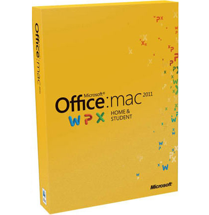 Microsoft Office 2011 Home & Student - 1PK DVD - při koupi s počítačem