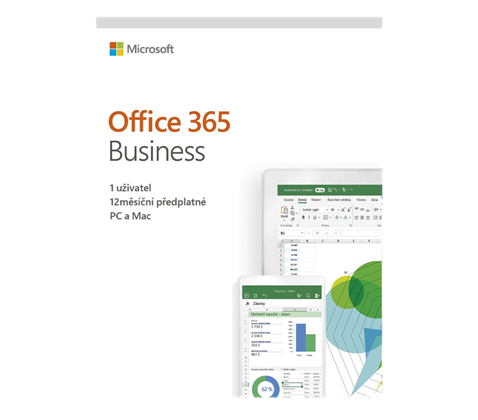 Microsoft Office 365 Business - licence na 1 rok - elektronické dodání