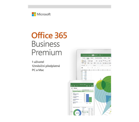 Microsoft Office 365 Business Premium - licence na 1 rok - elektronické dodání