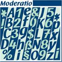 Moderatio OpenType Mac/Win CE