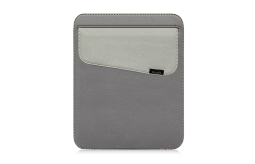 Moshi Muse, semišový obal pro iPad, šedý