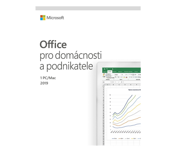 Office Home and Business 2019 CZ, 1 PC/MAC - Elektronická licence