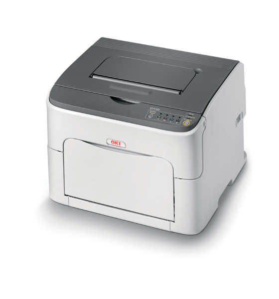 OKI C110, A4, 19/5 ppm, 1200x600dpi, 16MR RAM, GDI, USB