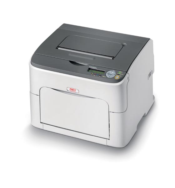 OKI C130n, A4, 20/5 ppm, 1200x600dpi, 16MB RAM, PCL/PS, USB/LAN