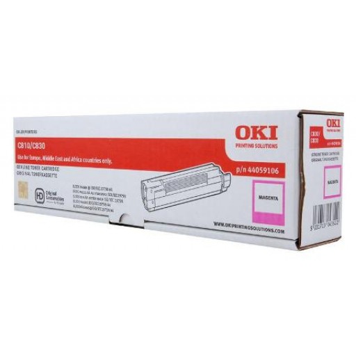 Oki Magenta toner do C810/C830 (8.000 stránek) - plný, omylem otevřeno
